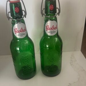 Green Glass Bottles